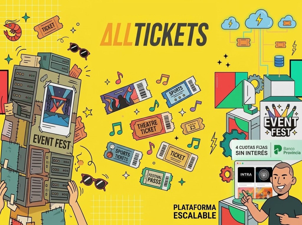 El detrás de escena de una plataforma de ticketing